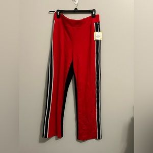 Anne Klein Serenity Knit Pull-On Side Stripe Pant